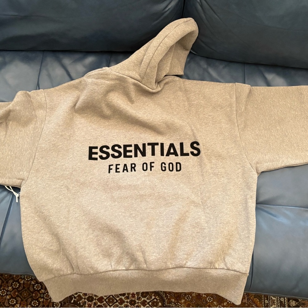 Fear of God Essentials Tan Sweatshirt (Authentic and Brand New)